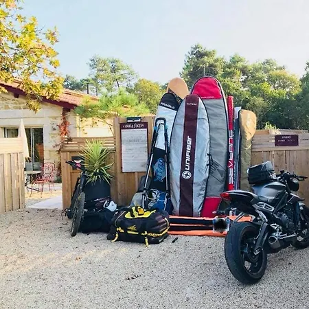 Ferienhaus Le Chai De L'ocean -maison A 300m - Jardin Terrasse